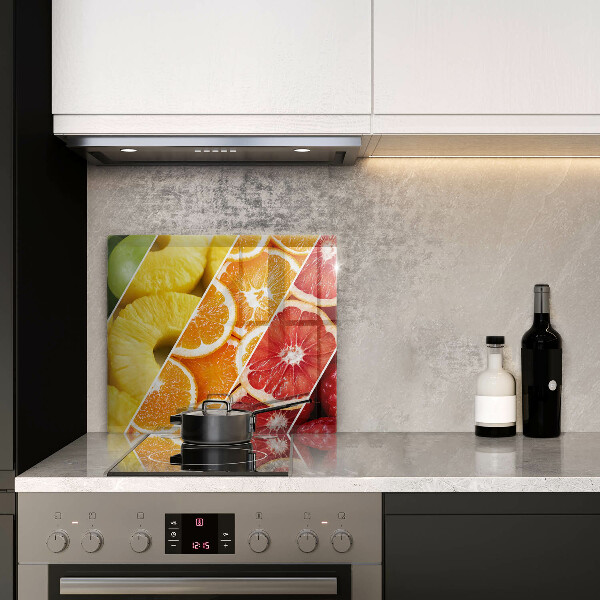 Large worktop saver Colorful fruits
