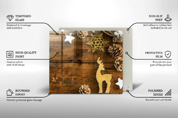 Large worktop saver Christmas decorations