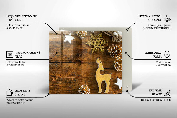 Large worktop saver Christmas decorations