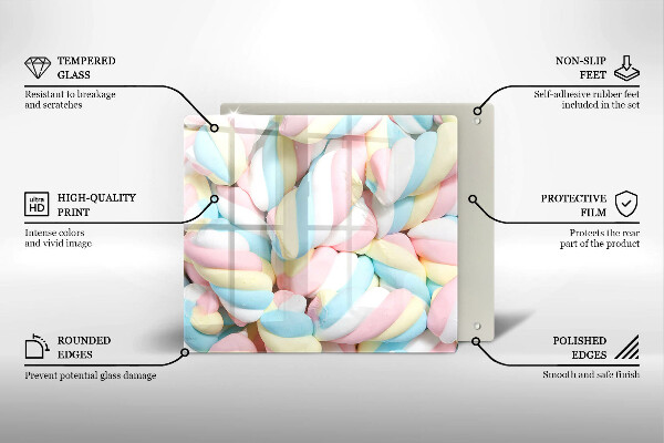 Large worktop saver Colorful foams