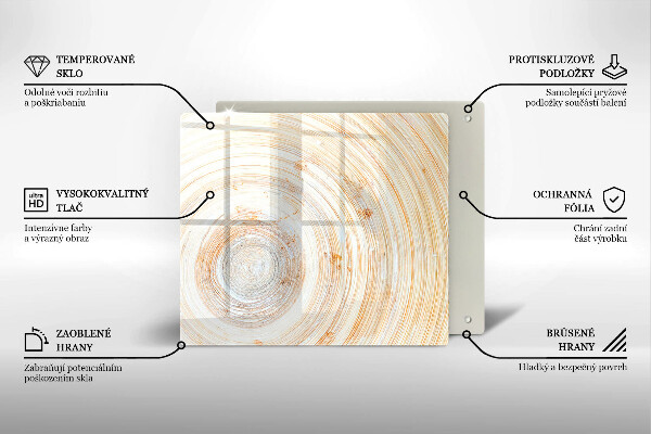 Large worktop saver Wood texture