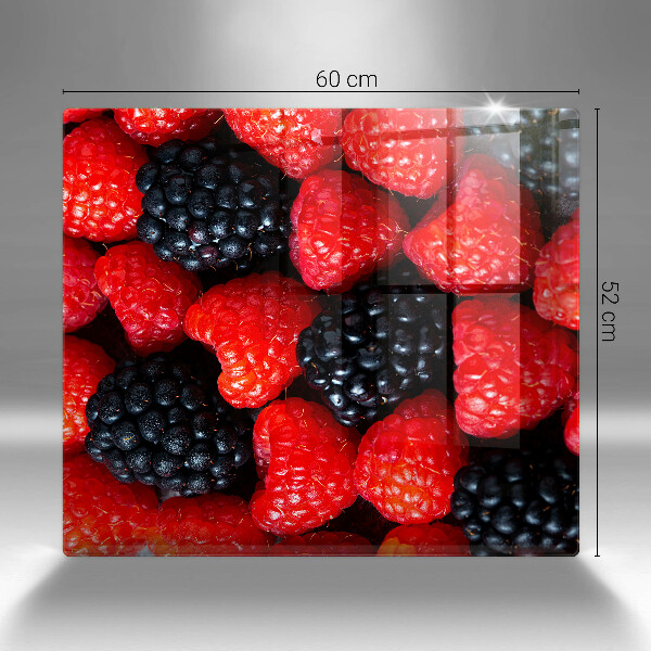 Large worktop saver Raspberries and blackberries