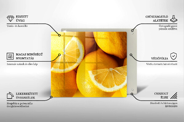 Large worktop saver Juicy lemons