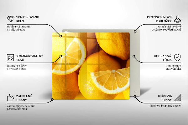 Large worktop saver Juicy lemons