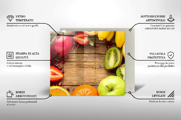 Large worktop saver Fresh fruit