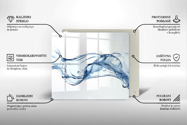 Large worktop saver Crystalline water