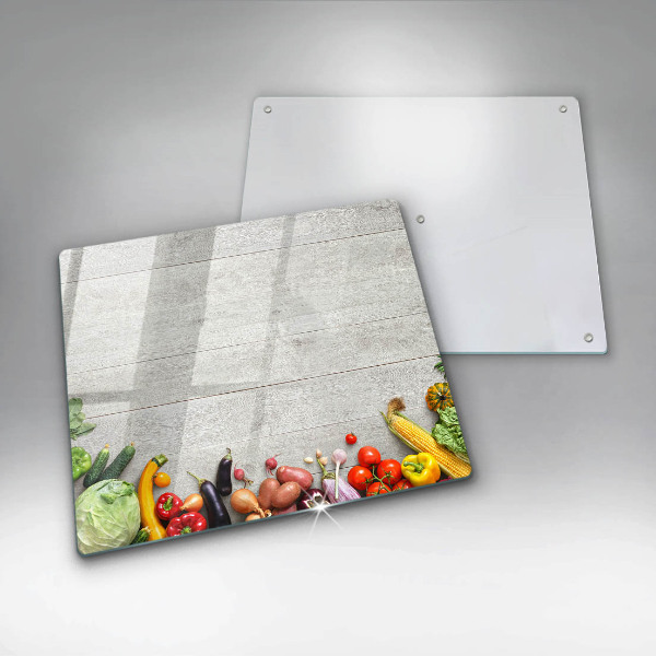 Chopping board Vegetables on the boards
