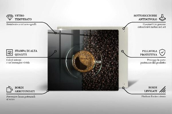Worktop saver large Coffee and grains