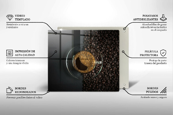 Worktop saver large Coffee and grains