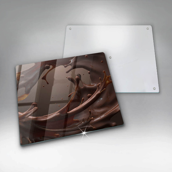Worktop saver large Liquid chocolate