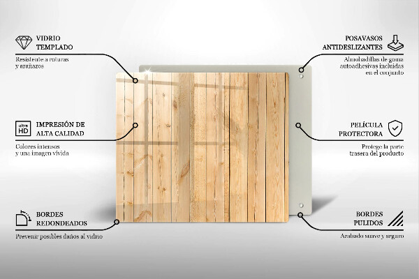 Chopping board Delicate wooden boards