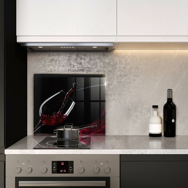 Chopping board Red wine glass