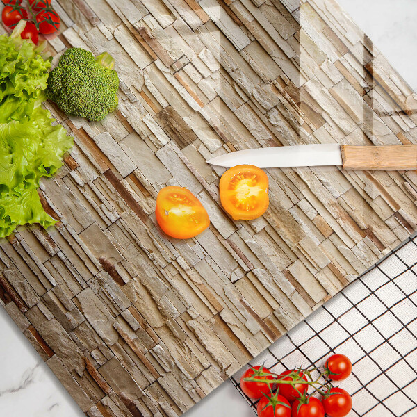 Chopping board Decorative texture stones