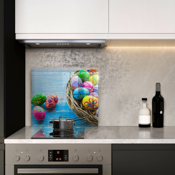 Chopping board Easter eggs