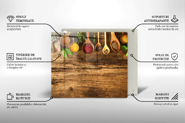 Chopping board Wooden spices