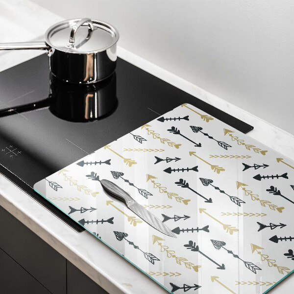 Chopping board Boho arrow pattern