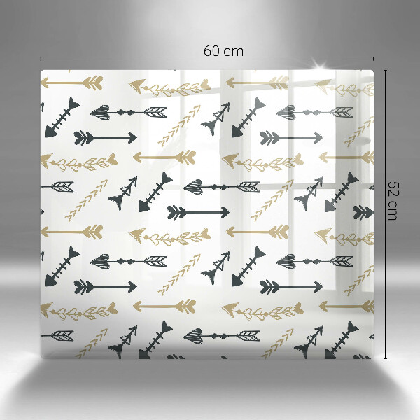 Chopping board Boho arrow pattern