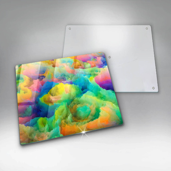 Chopping board Colorful abstraction