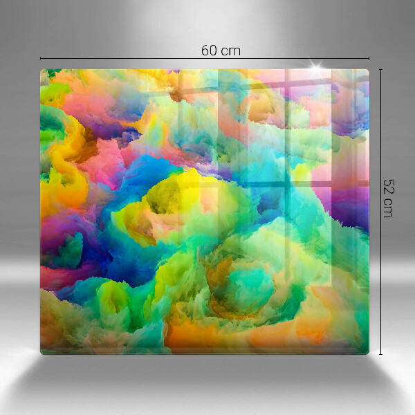 Chopping board Colorful abstraction