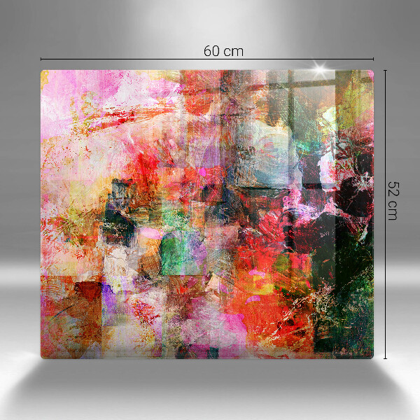 Chopping board Paint abstraction