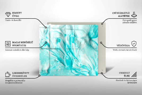 Worktop saver large Paints abstraction
