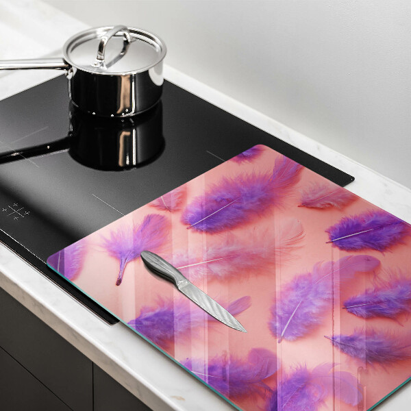 Worktop saver large Fluffy feathers