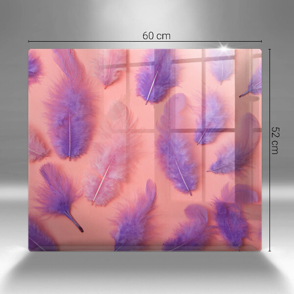 Worktop saver large Fluffy feathers
