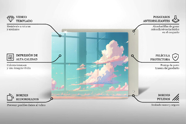 Chopping board Illustration sky