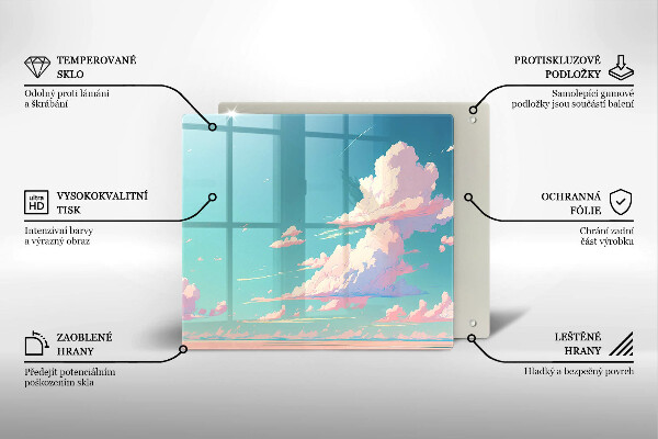 Chopping board Illustration sky