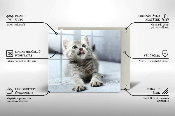 Chopping board Little cute kitty