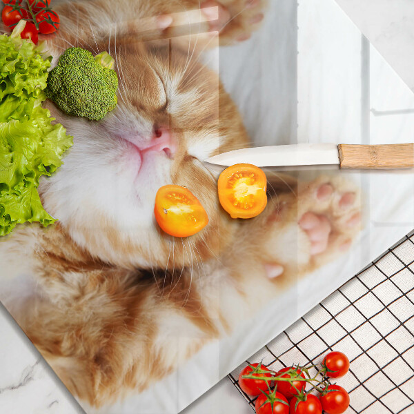 Chopping board Little sweet kitty