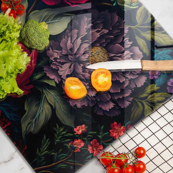 Chopping board Beautiful flowers
