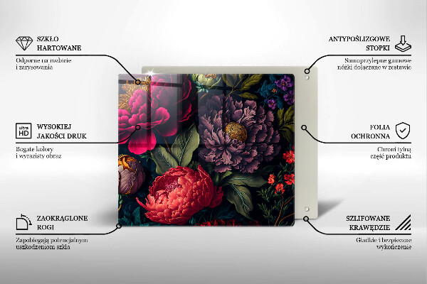 Chopping board Beautiful flowers