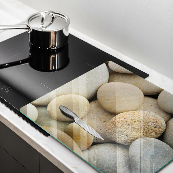 Chopping board Oval stone pattern