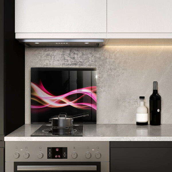 Chopping board Neon Smoke abstraction