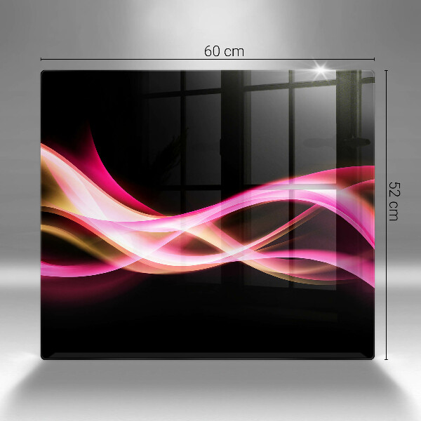 Chopping board Neon Smoke abstraction