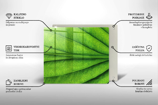 Chopping board Nature leaf veins