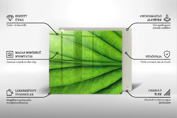 Chopping board Nature leaf veins
