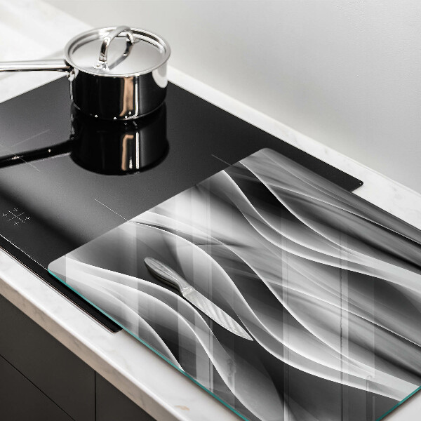 Chopping board Abstraction of smoke lines