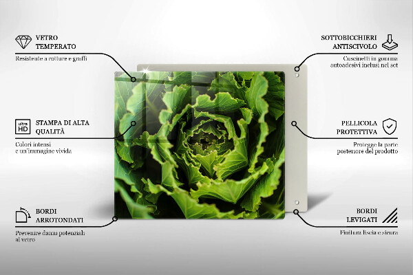 Chopping board Food - lettuce