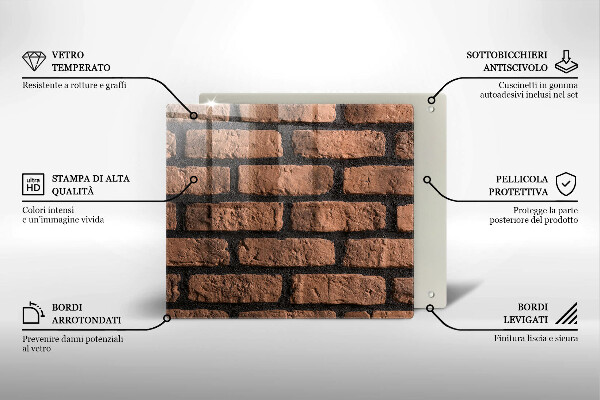 Chopping board Brick wall