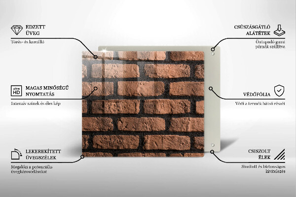 Chopping board Brick wall