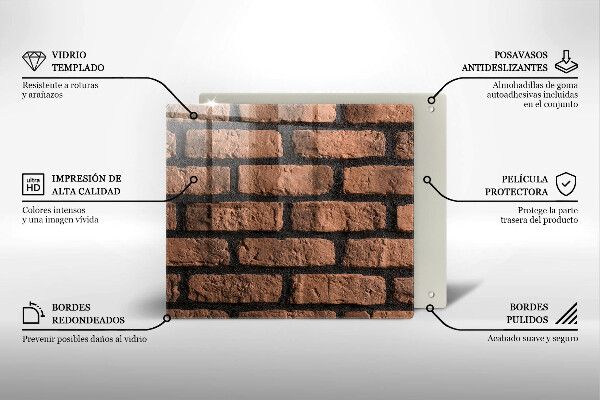 Chopping board Brick wall