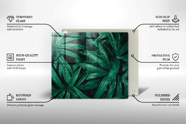 Chopping board Plants leaves