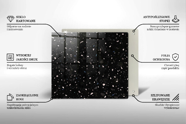 Chopping board Dark stone