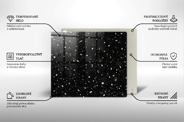 Chopping board Dark stone