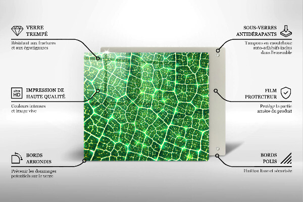 Chopping board Leaf structure