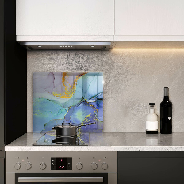 Chopping board Cracked stone gold