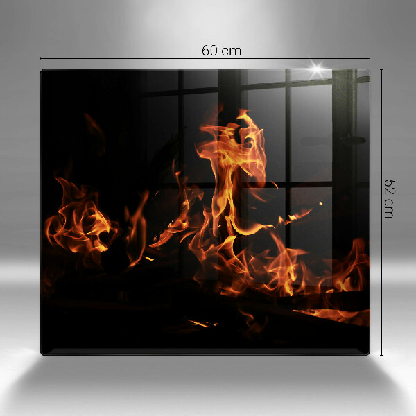 Chopping board Fire flame