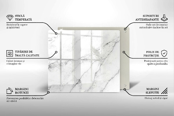 Chopping board Elegant marble texture